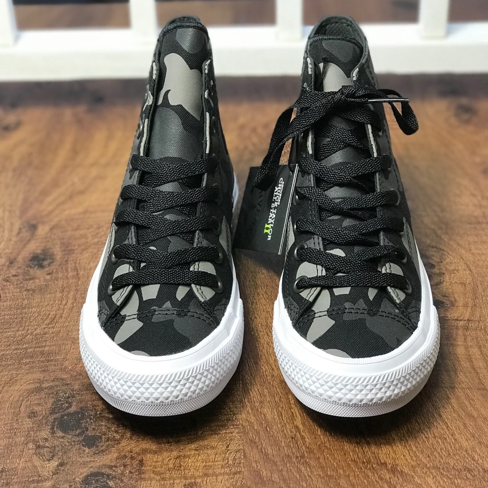NWT Converse Ctas || OX Charcoal HT M - Picture 2 of 8